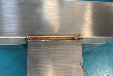 The 1000W laser welding machine sample